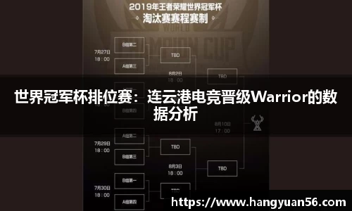 世界冠军杯排位赛：连云港电竞晋级Warrior的数据分析